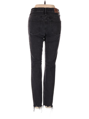 High-Rise Skinny Jeans in Dark Wash waist size - 26