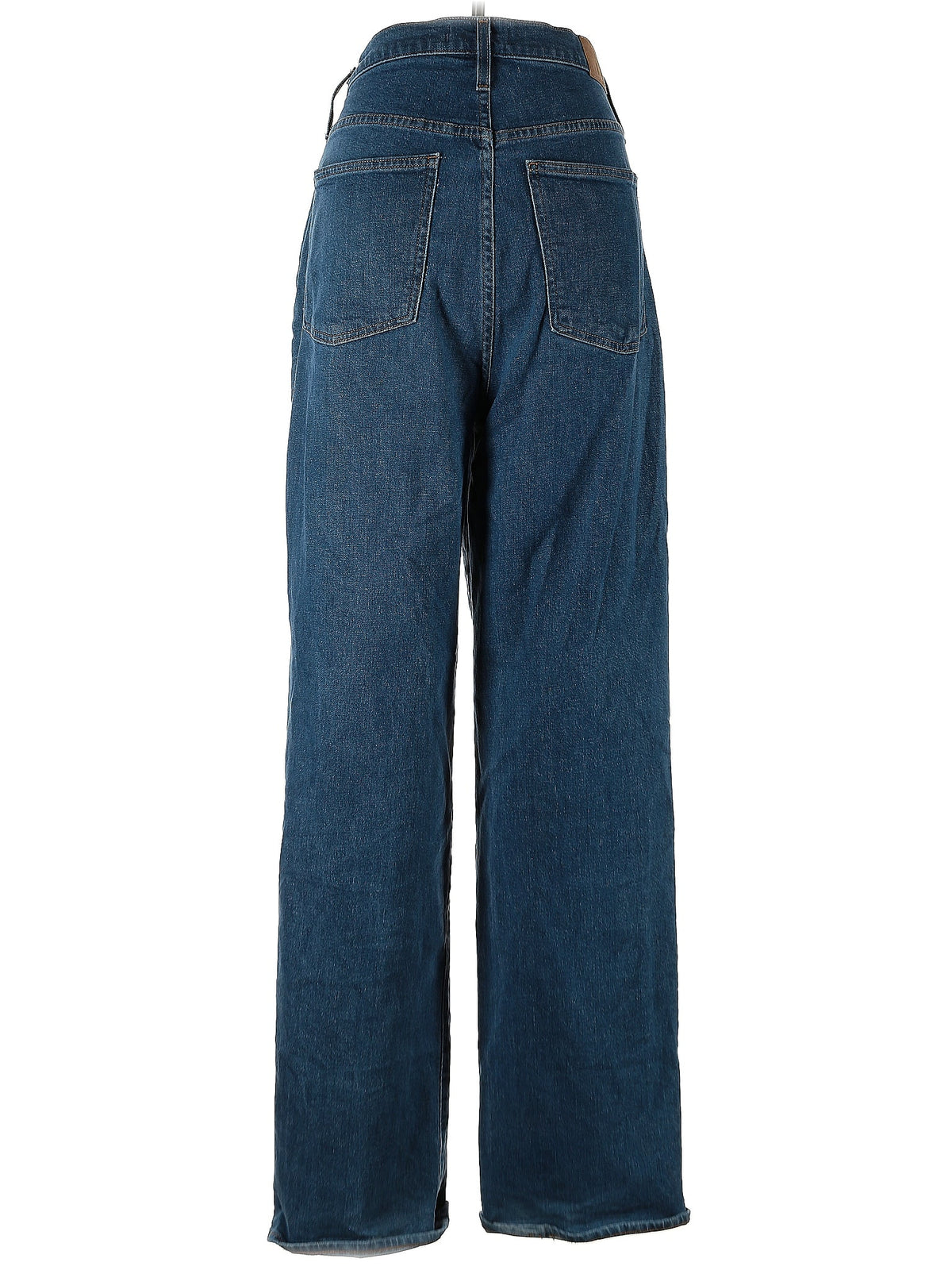 High-Rise Wide-leg Jeans in Medium Wash waist size - 30 T