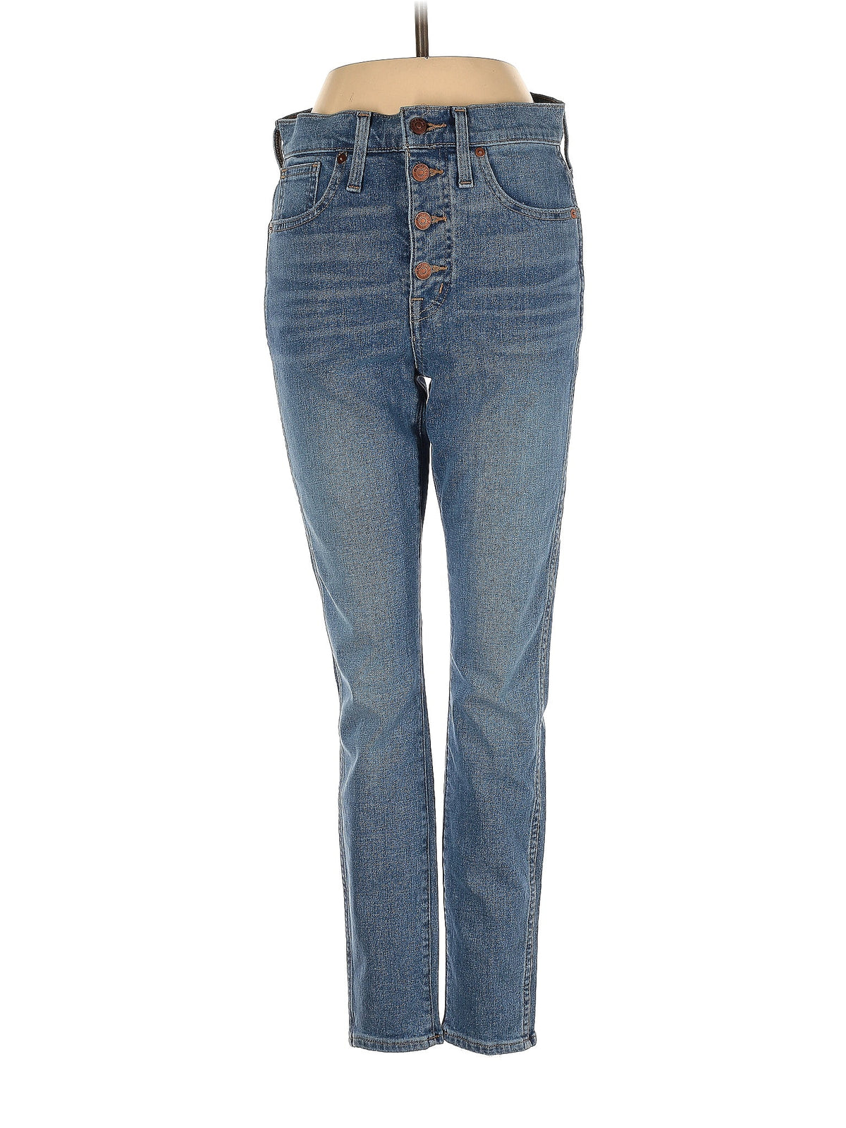 Mid-Rise Boyjeans Jeans in Medium Wash waist size - 26 P