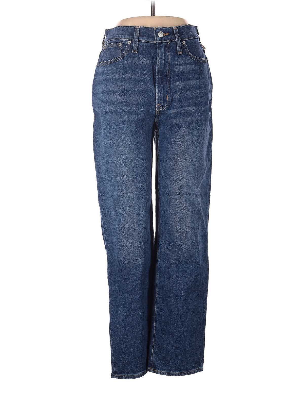High-Rise Jeans in Medium Wash waist size - 28