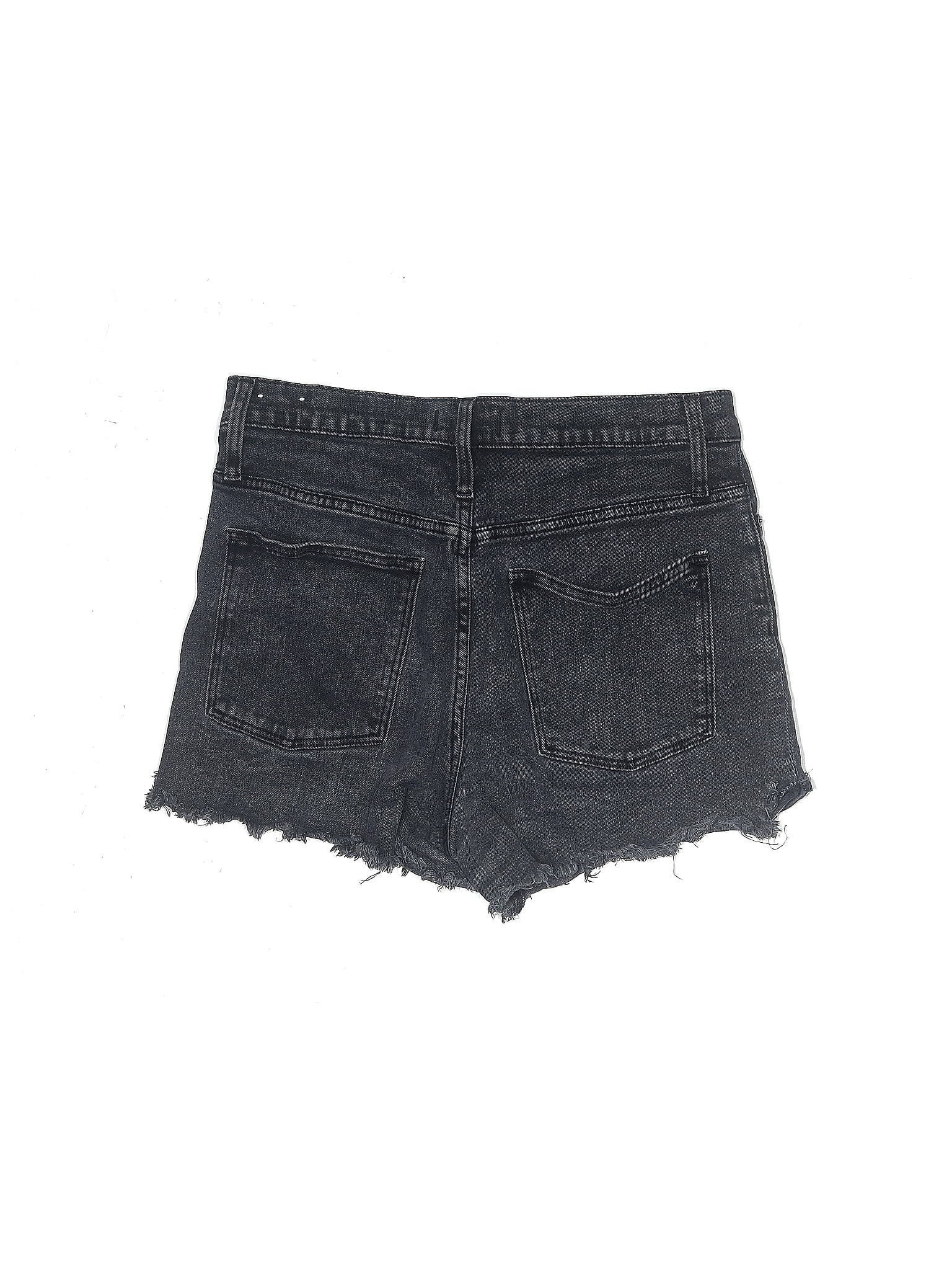 High-Rise Denim Shorts waist size - 31