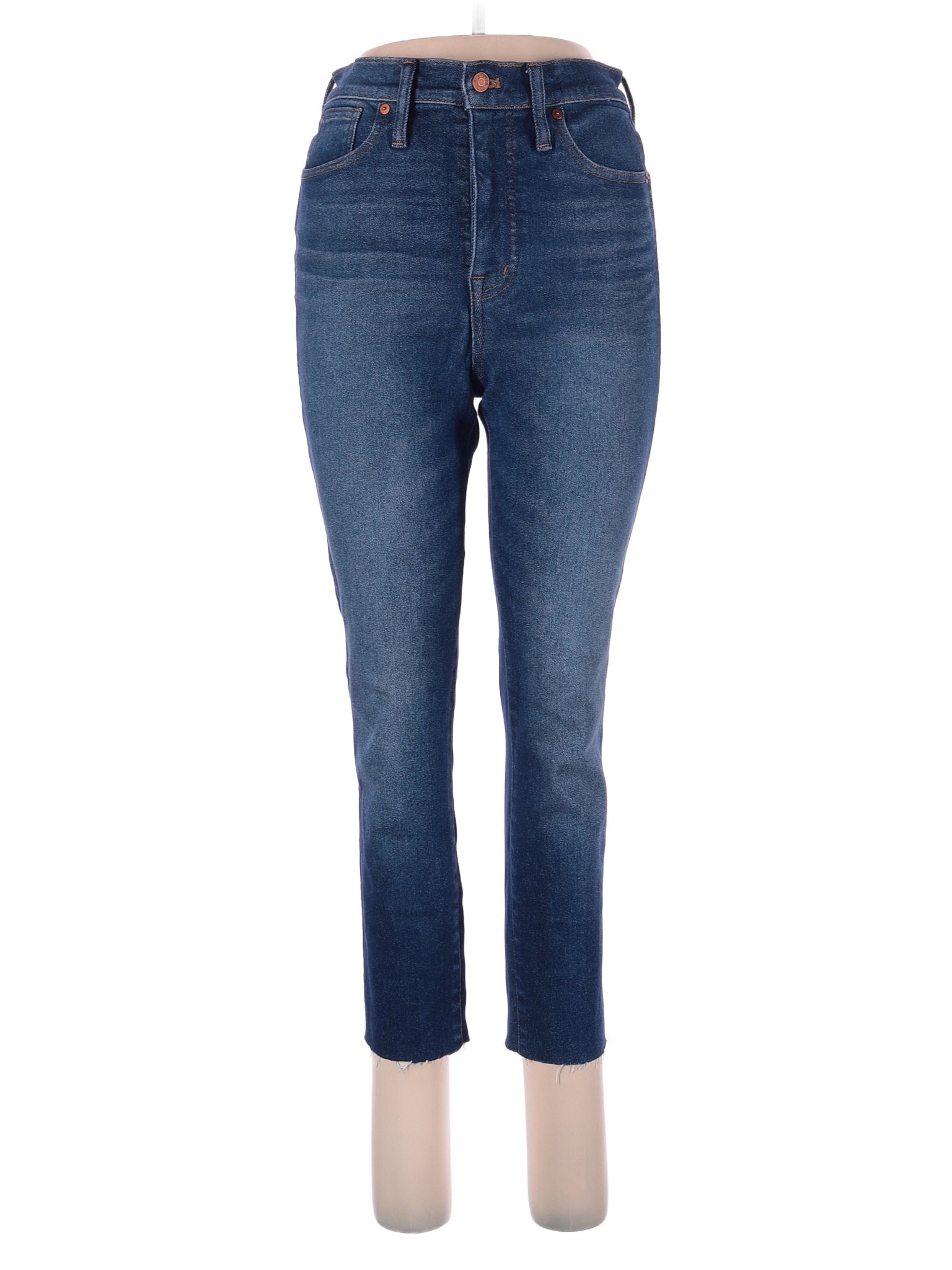 High-Rise Skinny Madewell Jeans 29 in Dark Wash waist size - 29