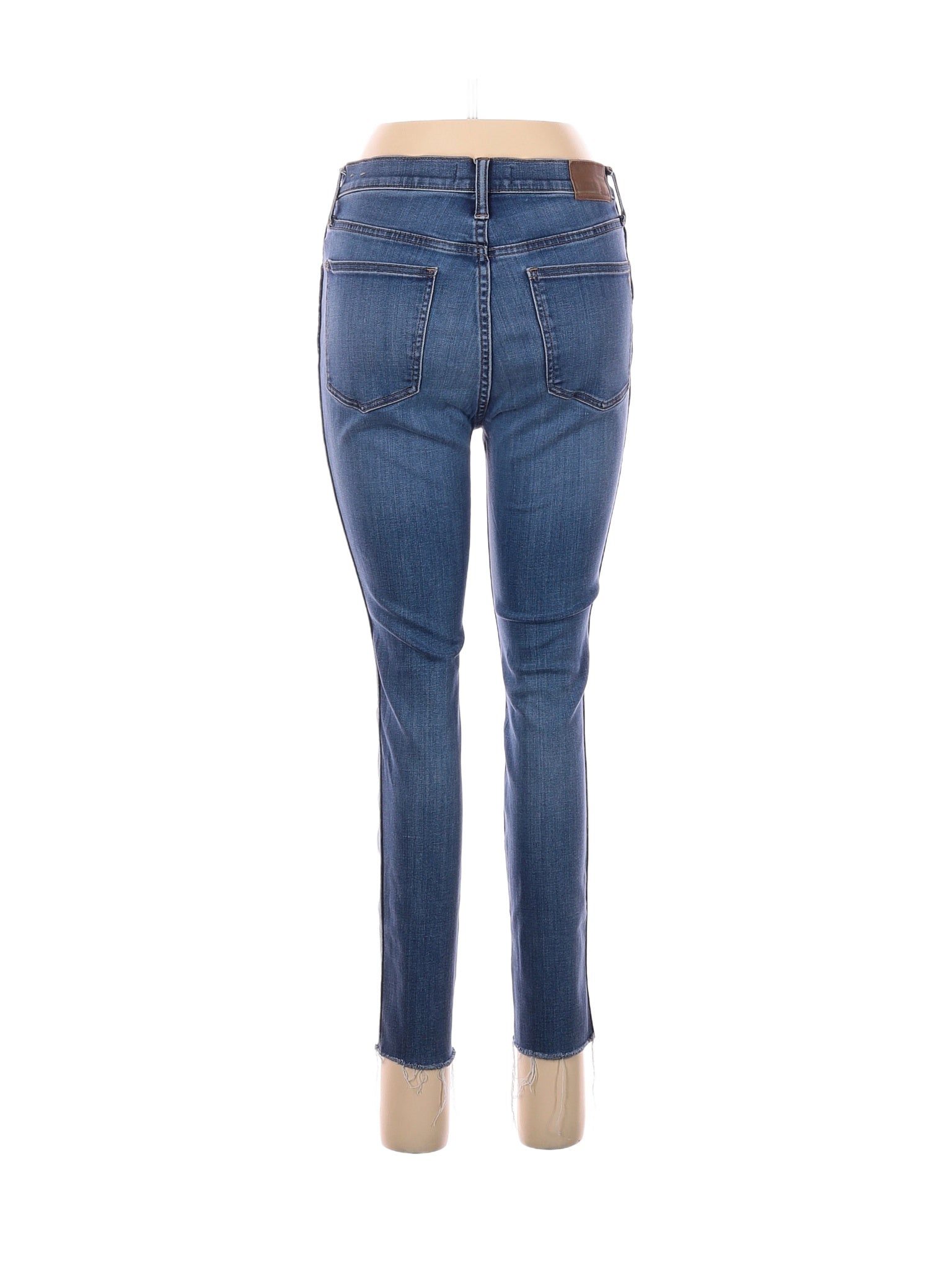 Mid-Rise Skinny Jeans in Medium Wash waist size - 29