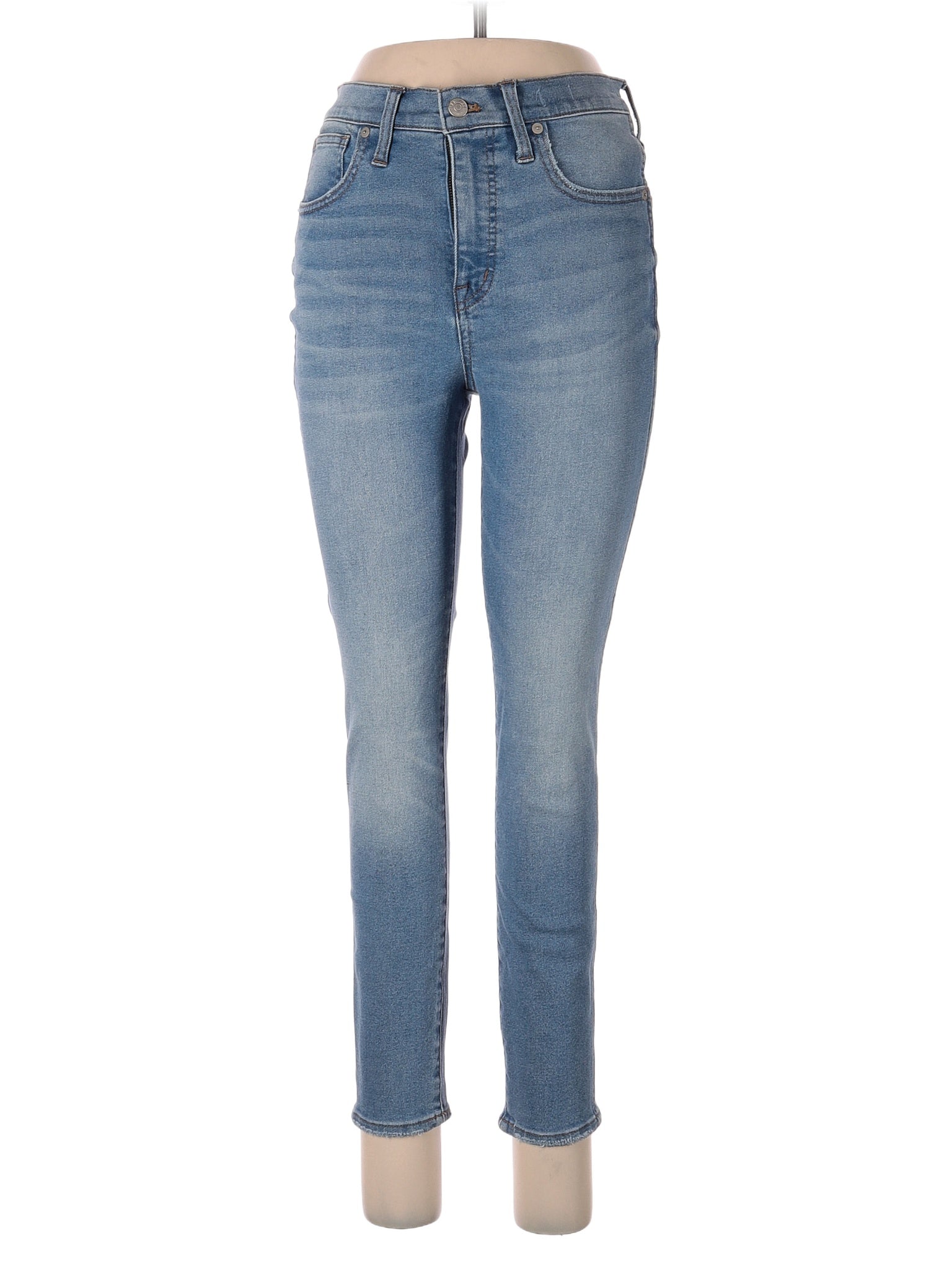 High-Rise Skinny Madewell Jeans 28 in Medium Wash waist size - 28