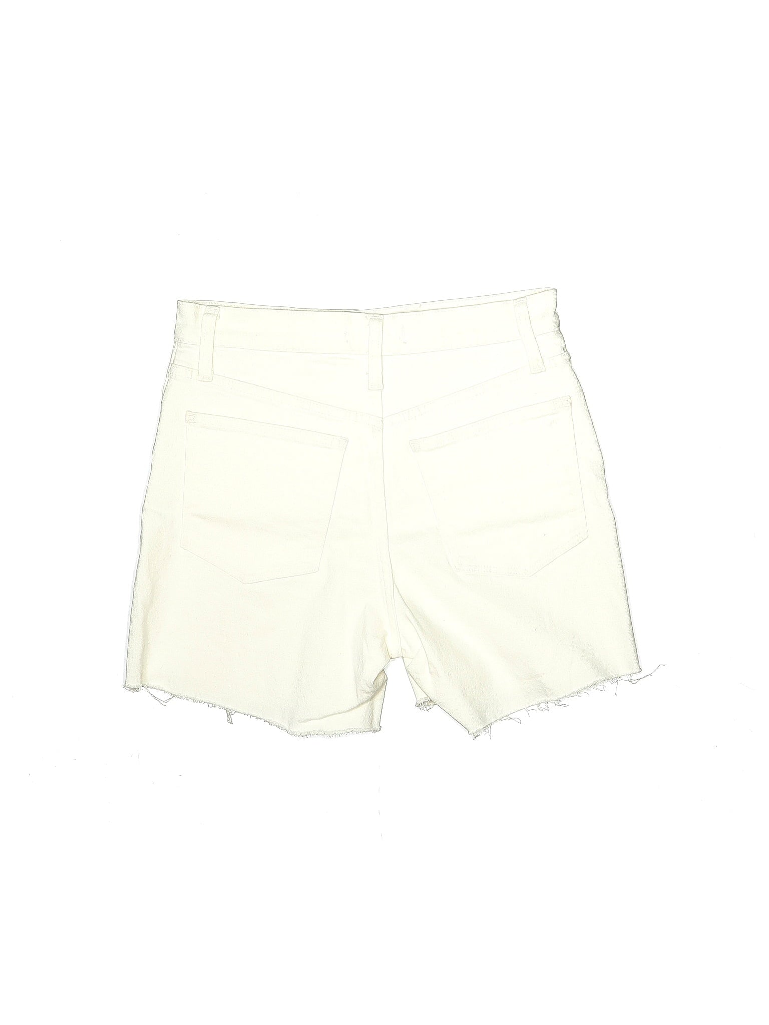 Mid-Rise Denim Shorts waist size - 28