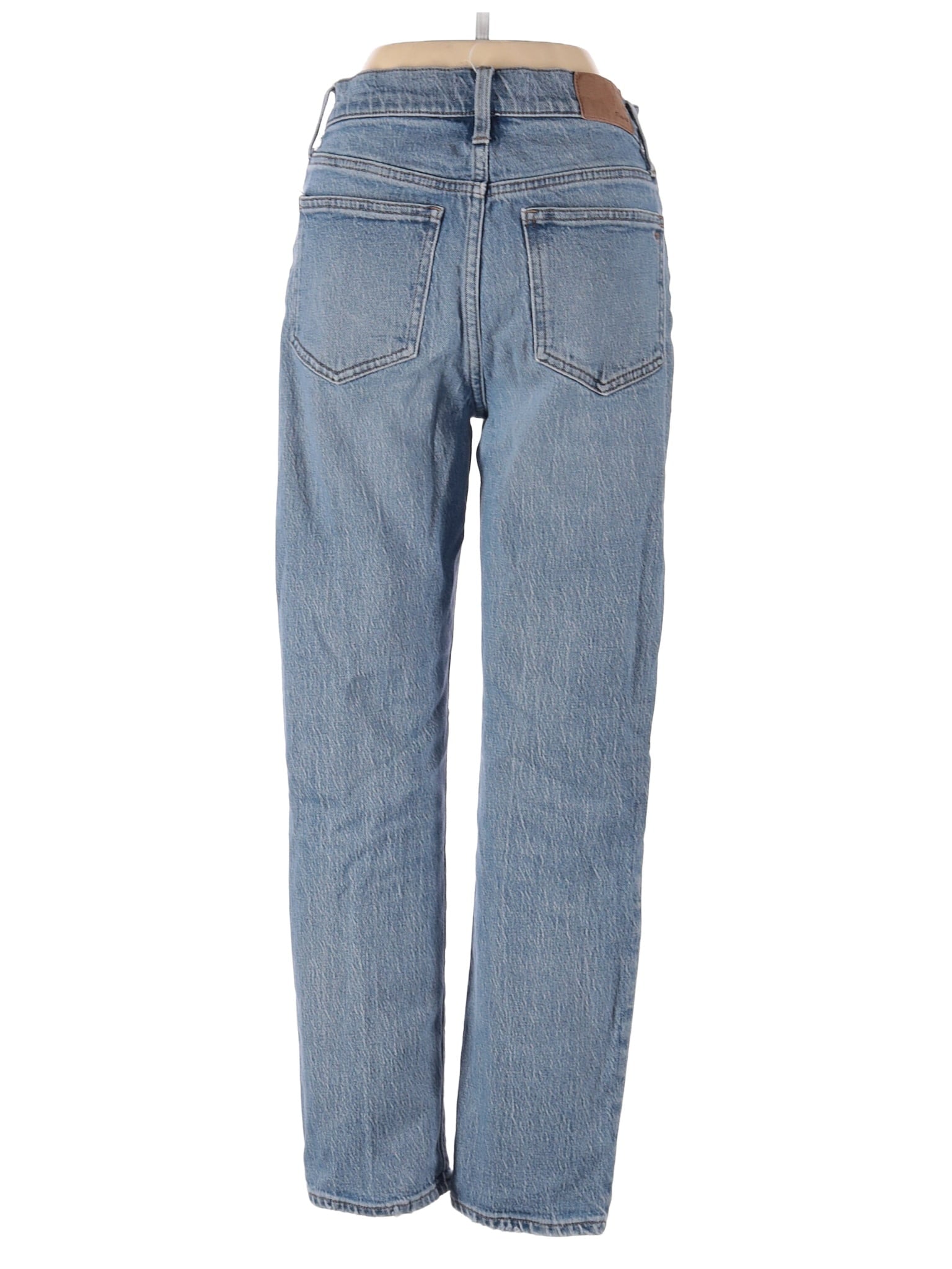 Mid-Rise Boyjeans The Perfect Vintage Jean In Belbury Wash: TENCEL™ Denim Edition in Light Wash waist size - 25