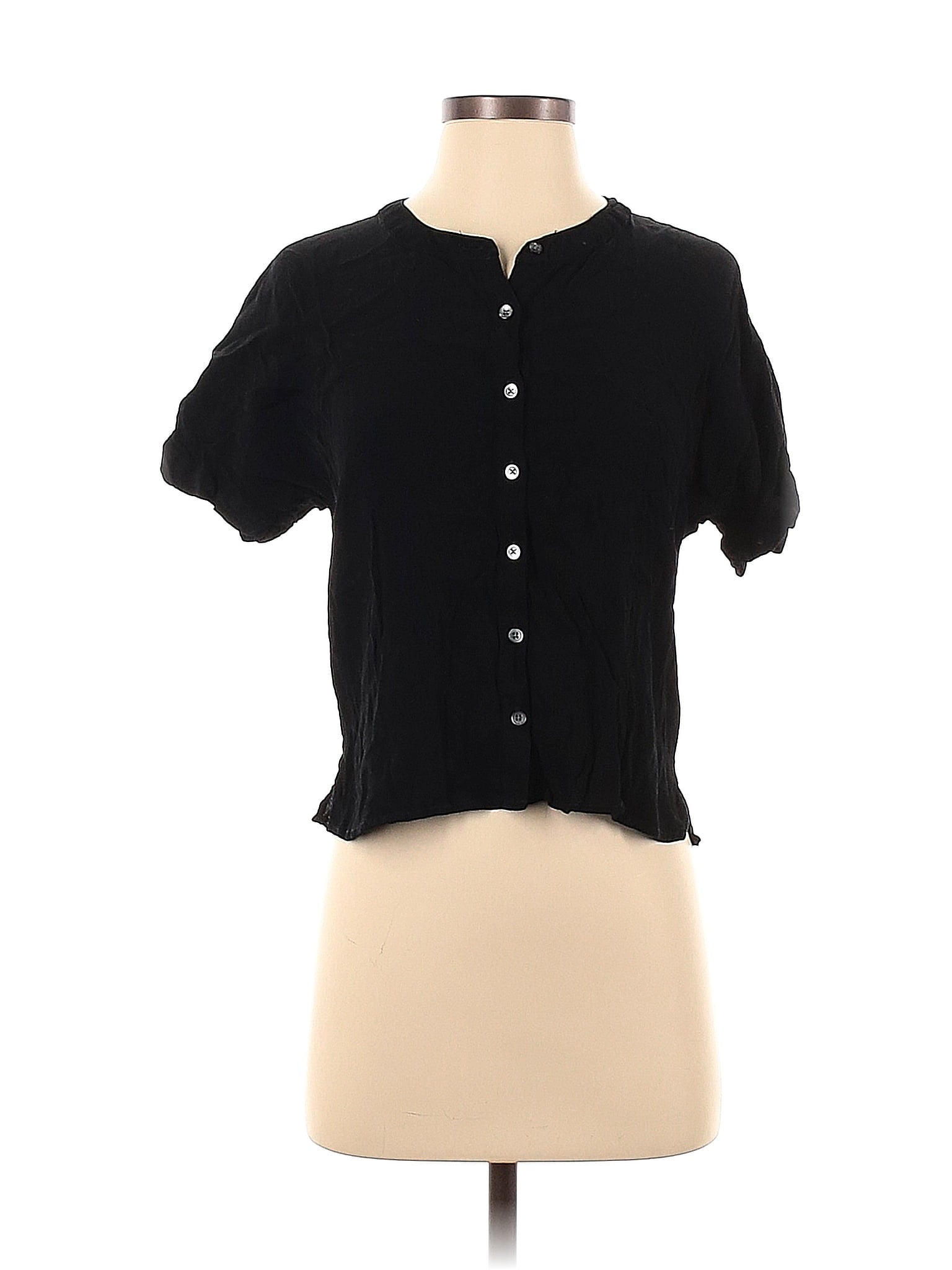 Short Sleeve Button-Down Shirt size - XXS