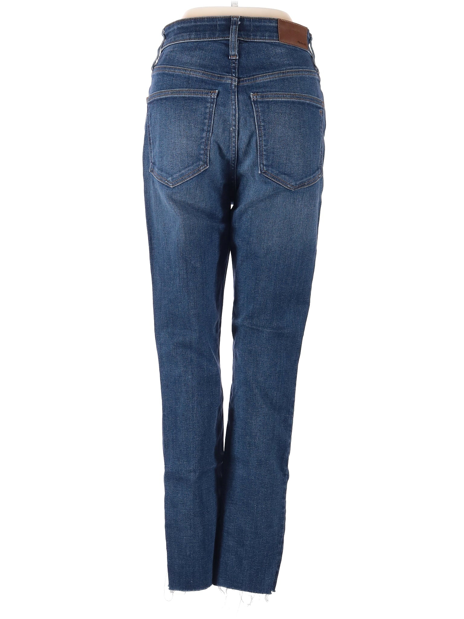 High-Rise Boyjeans Curvy High-Rise Skinny Jeans In Lanette Wash in Dark Wash waist size - 26