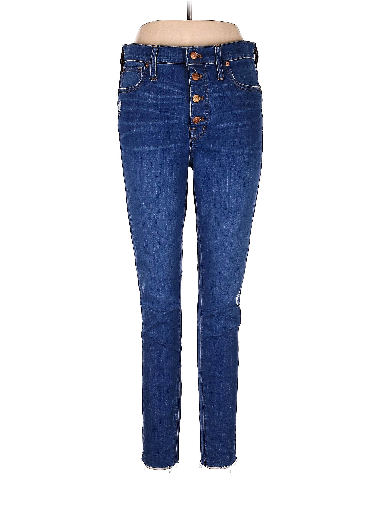 High-Rise Boyjeans Jeans in Dark Wash waist size - 30