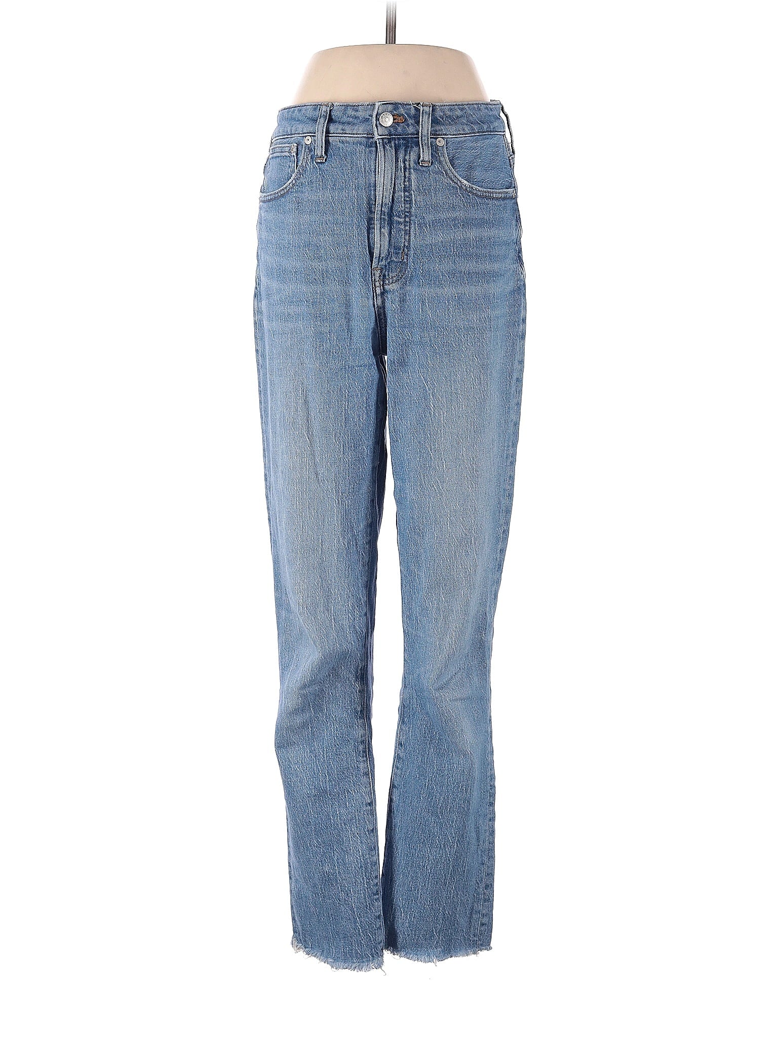 High-Rise Boyjeans The Tall Curvy Perfect Vintage Jean In Enmore Wash in Medium Wash waist size - 27 T