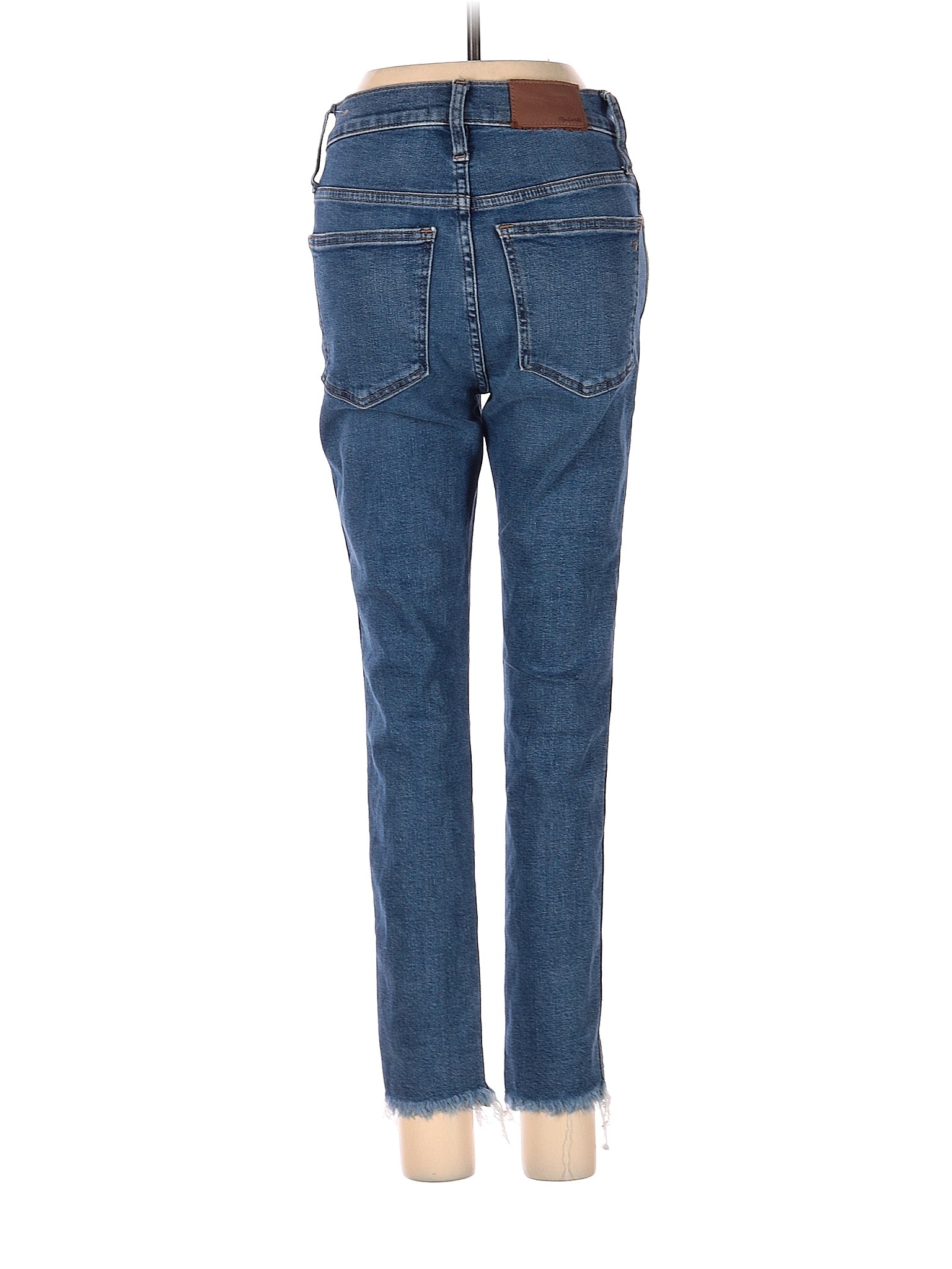 High-Rise Skinny Jeans in Dark Wash waist size - 25 P