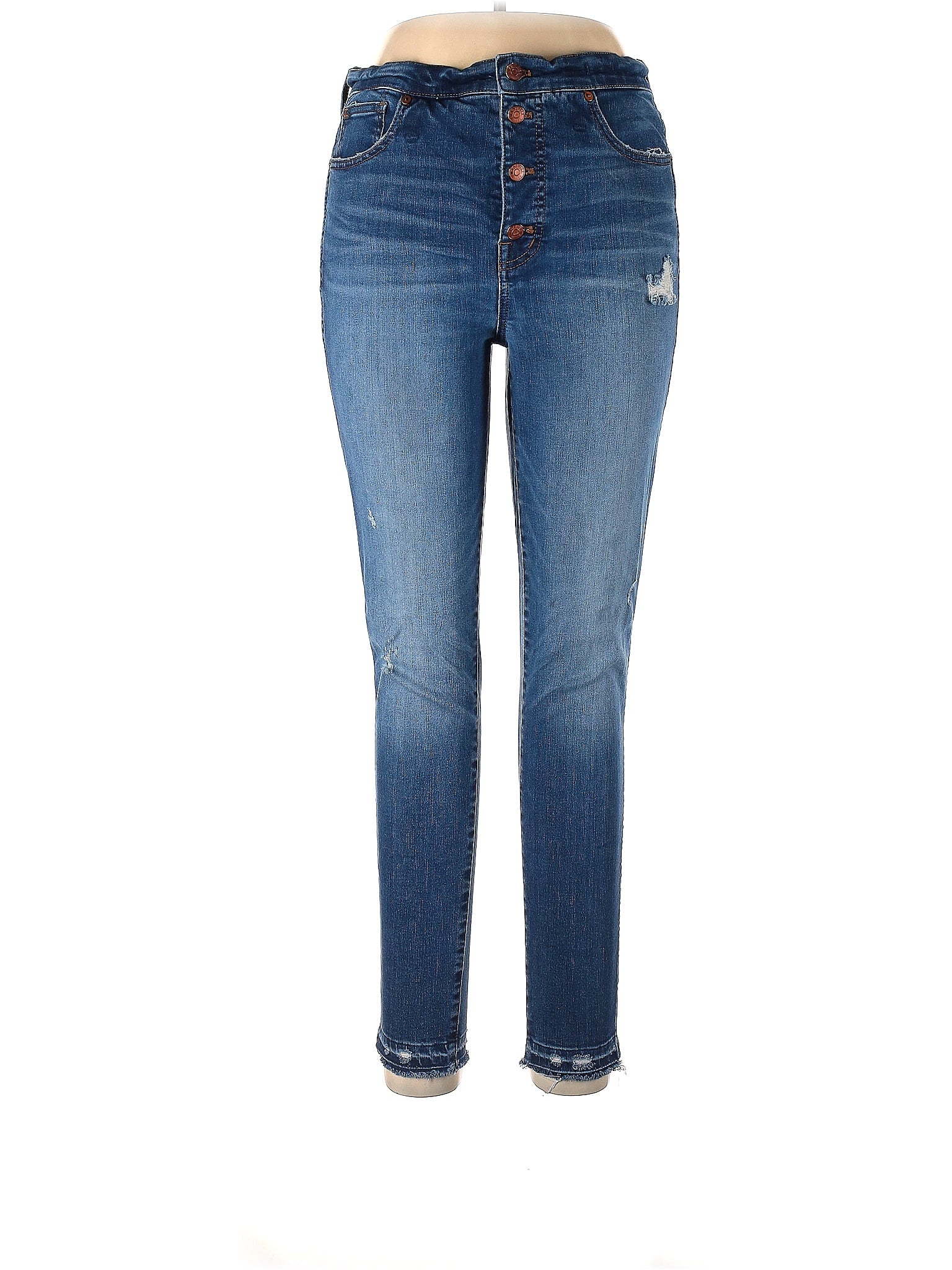 High-Rise Boyjeans Jeans in Dark Wash waist size - 31