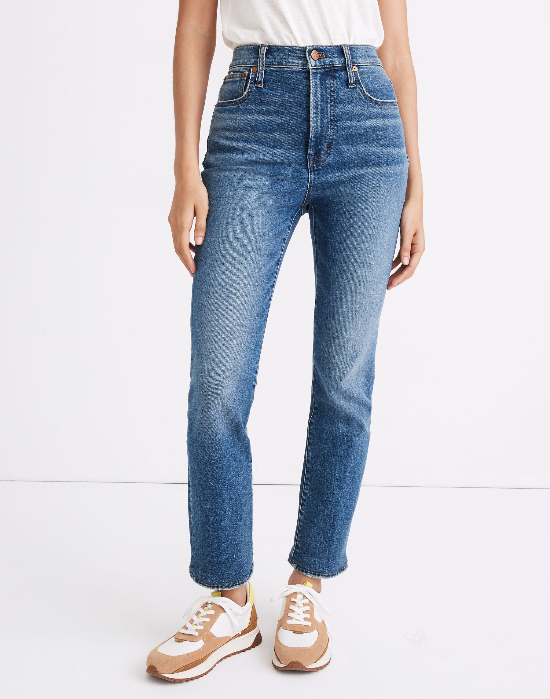 【新品未使用】　New Slim / DEMI High-Rise Skinny Slim Demi-Boot Jeans In Northaven Wash in Medium Wash