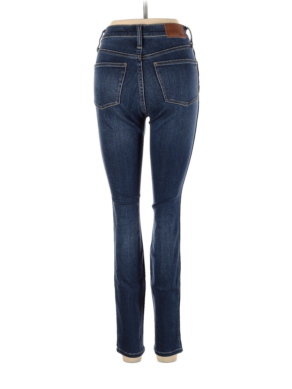 Mid-Rise Skinny Jeans in Medium Wash waist size - 25