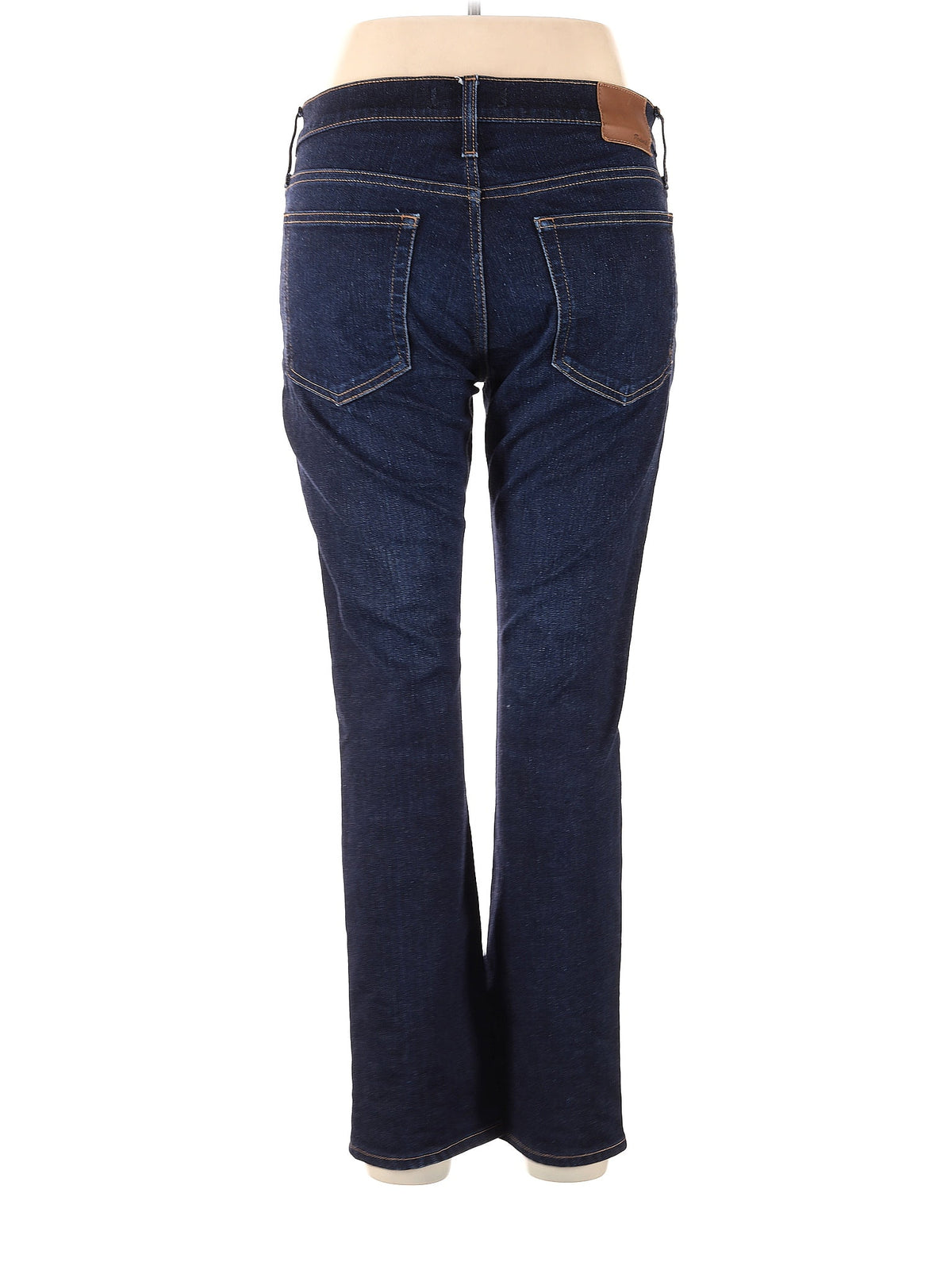 High-Rise Bootleg Jeans in Medium Wash waist size - 33