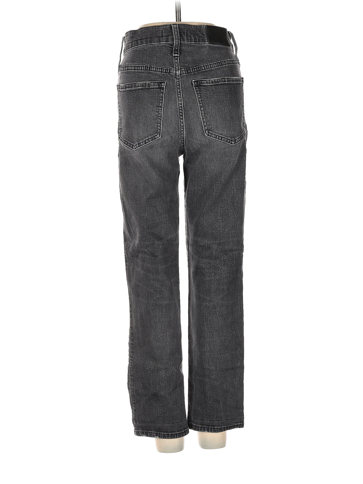 Mid-Rise Straight-leg Jeans waist size - 25