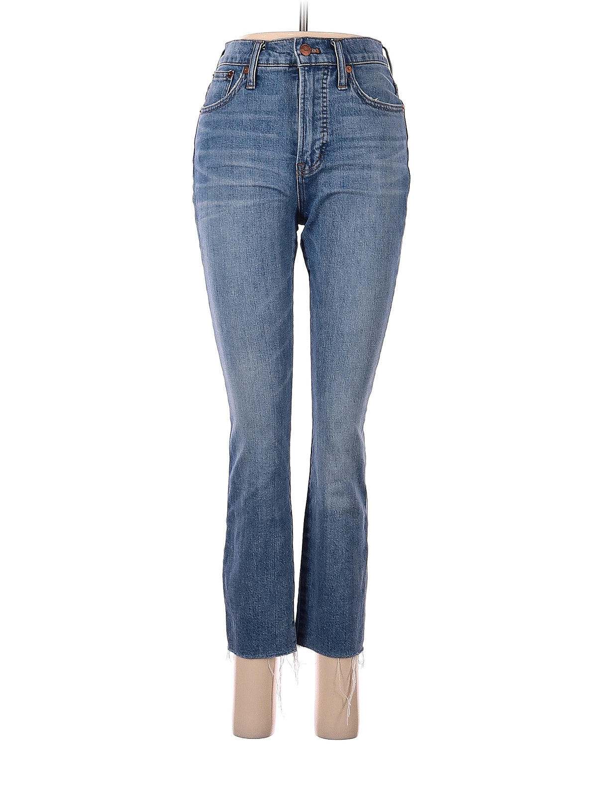 Bootleg Madewell Jeans 26 in Medium Wash waist size - 26