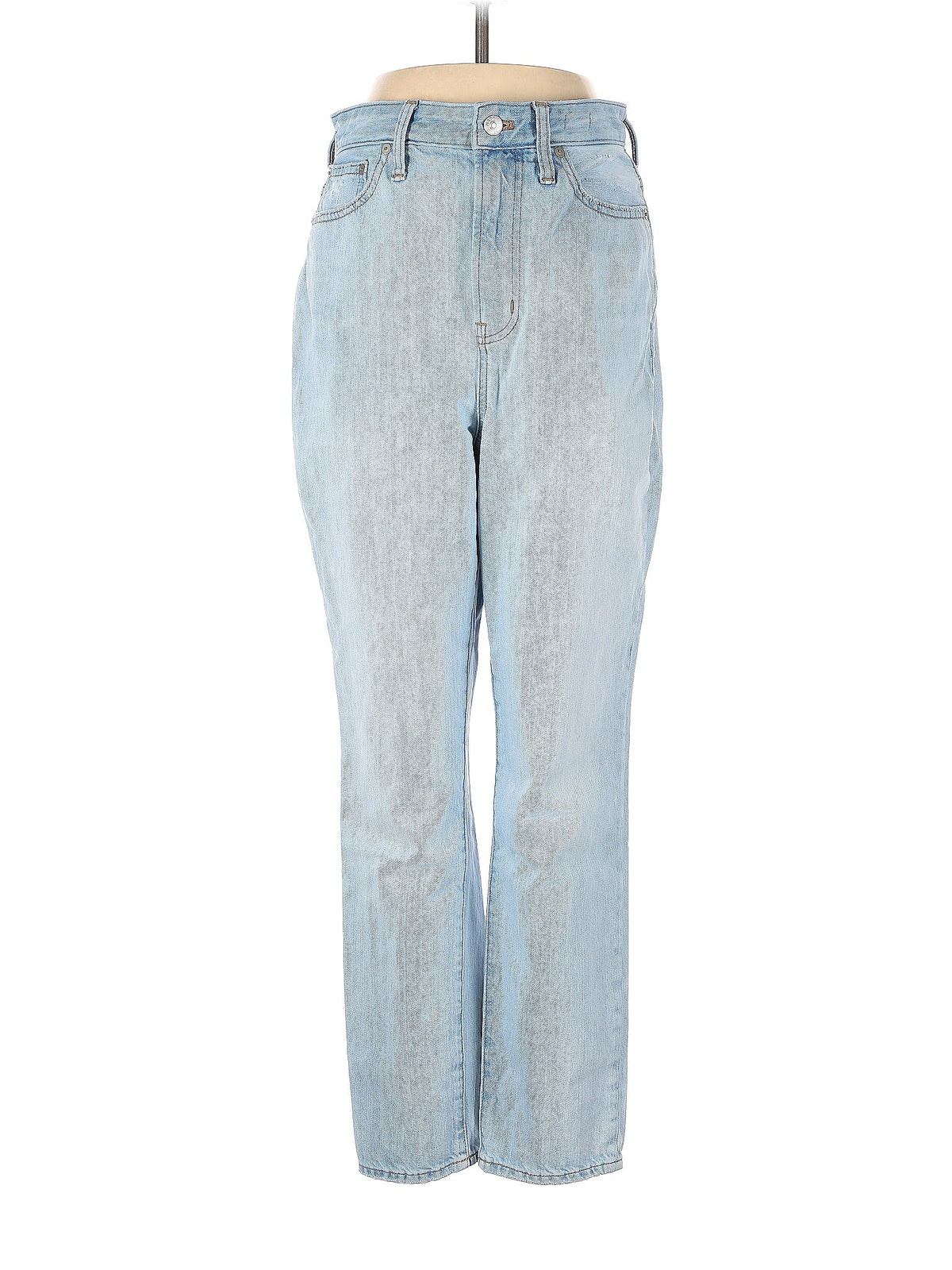 High-Rise Wide-leg Jeans in Light Wash waist size - 27