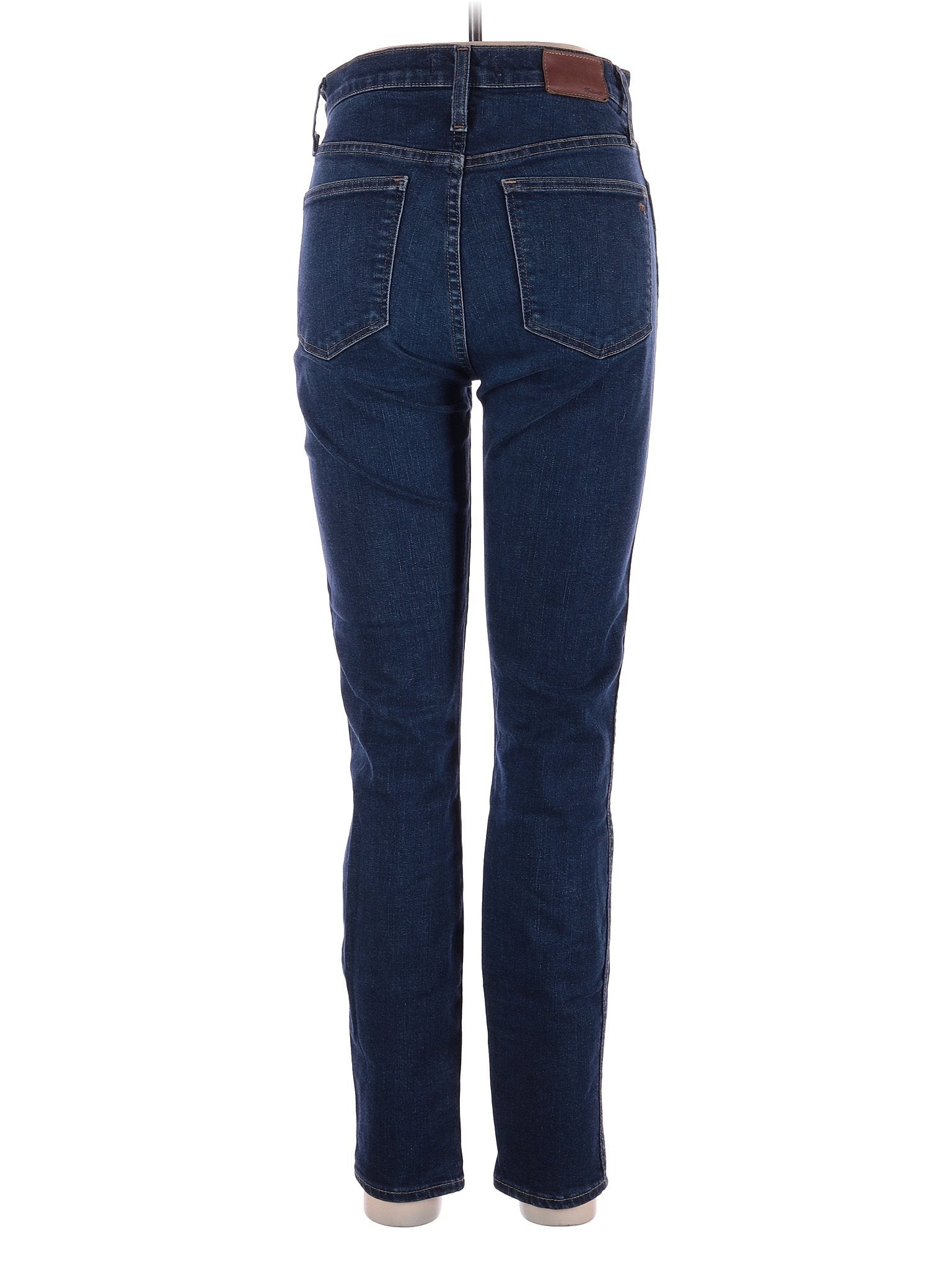 High-Rise Skinny 10" High-Rise Skinny Jeans In Lucille Wash in Dark Wash waist size - 28