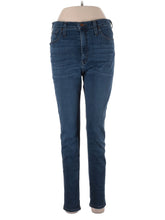 High-Rise Skinny 10" High-Rise Skinny Jeans In Hayes Wash in Dark Wash waist size - 31