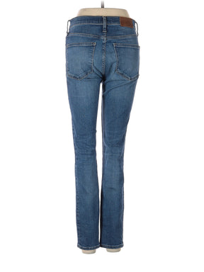 Low-Rise Boyjeans 8" Skinny Jeans In Ames Wash in Medium Wash waist size - 28