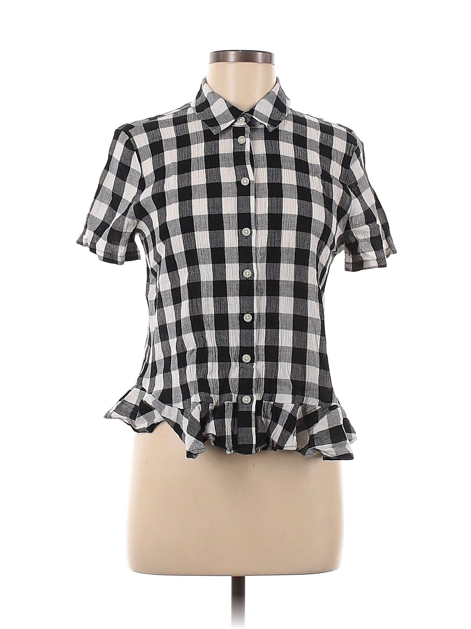 Short Sleeve Button-Down Shirt size - M