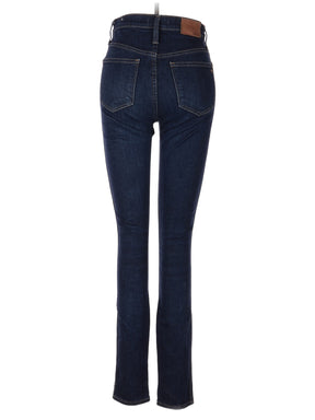 High-Rise Skinny 10" High-Rise Skinny Jeans In Lucille Wash in Dark Wash waist size - 26