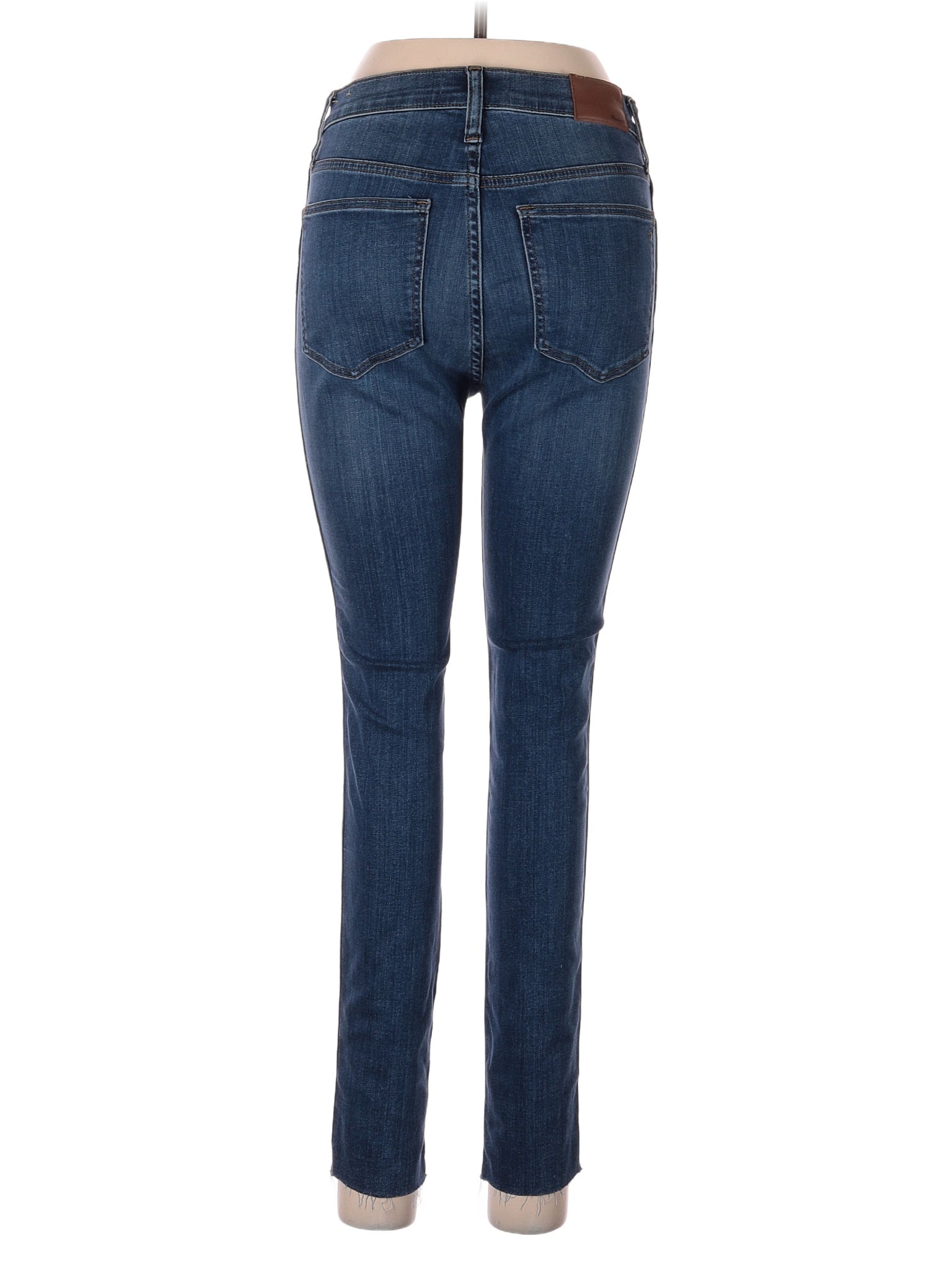 High-Rise Skinny 10" High-Rise Skinny Jeans In Brinville Wash: Button-Front TENCEL&trade; Denim Edition in Dark Wash waist size - 28