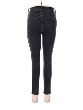 High-Rise Boyjeans Petite 10&quot; High-Rise Skinny Jeans In Starkey Wash in Dark Wash waist size - 29 P