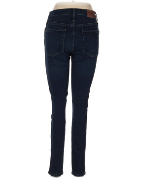 High-Rise Skinny 10" High-Rise Skinny Jeans In Hayes Wash in Dark Wash waist size - 28
