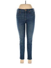 Mid-Rise Skinny Jeans in Medium Wash waist size - 28 P