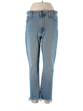 High-Rise Boyjeans Jeans in Medium Wash waist size - 30 P