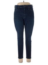 High-Rise Skinny Jeans in Dark Wash waist size - 32 P
