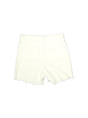 Mid-Rise Denim Shorts waist size - 28
