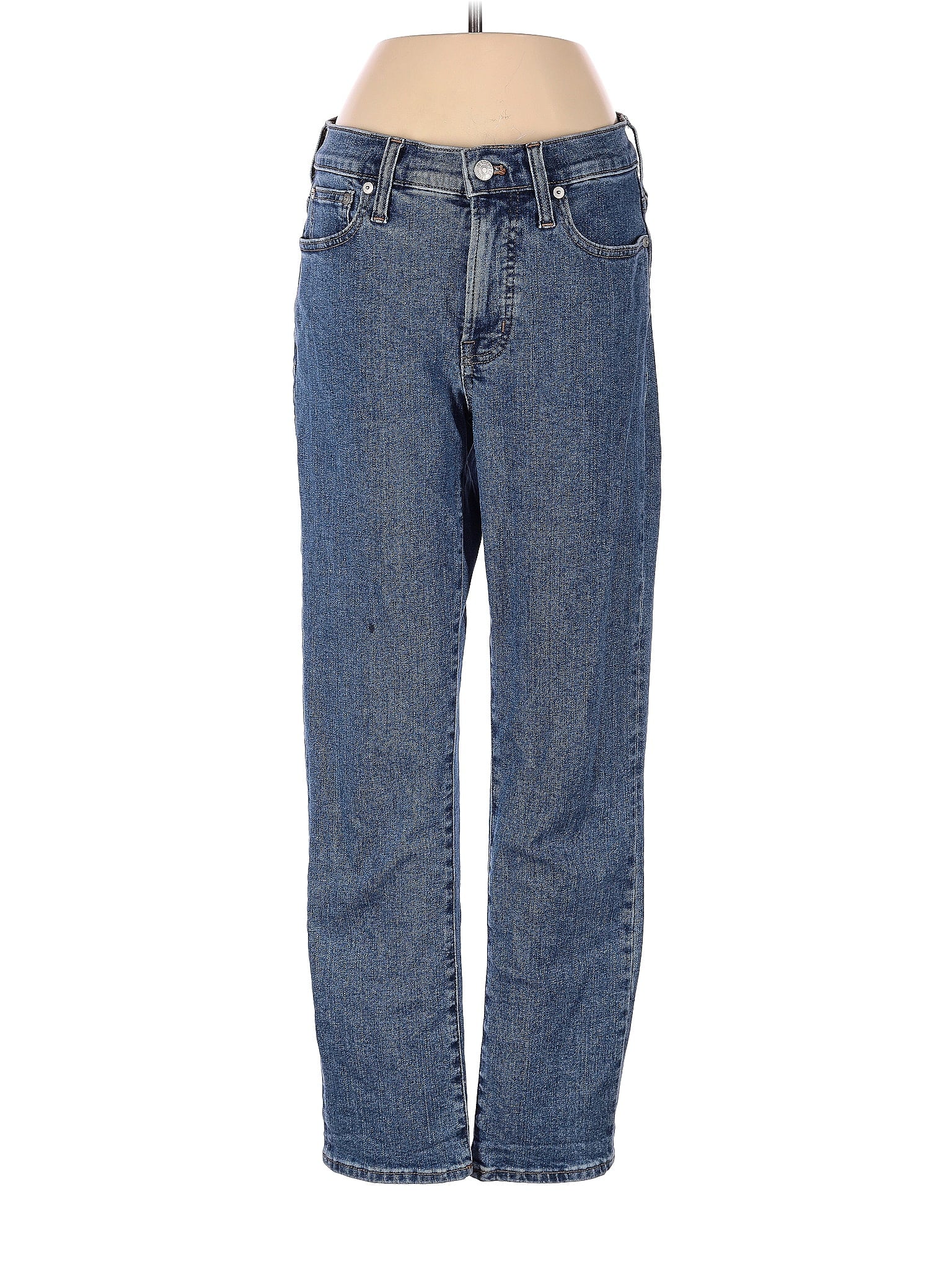 Mid-Rise Boyjeans Jeans in Dark Wash waist size - 24