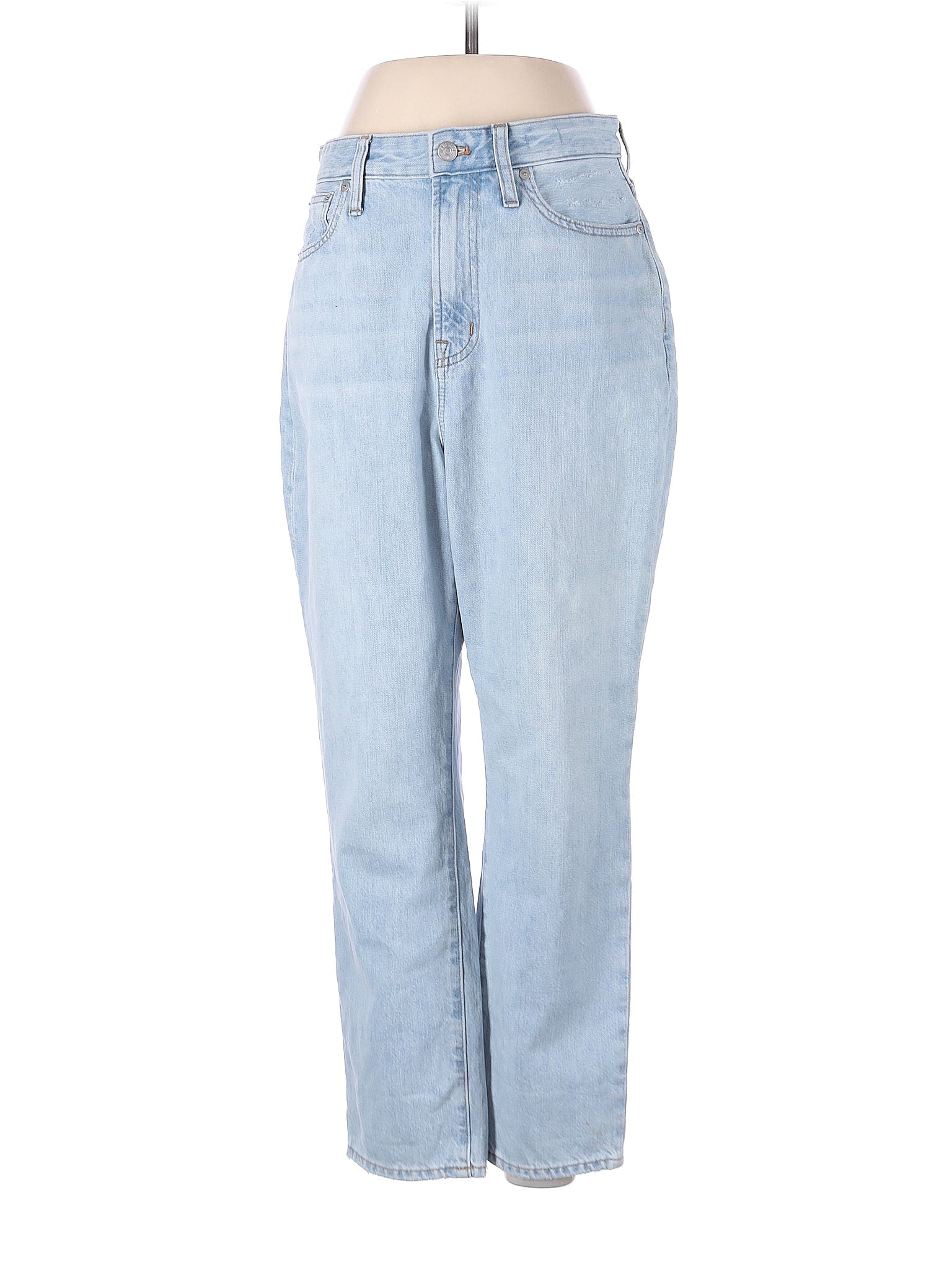 Mid-Rise Boyjeans Jeans in Light Wash waist size - 28 P