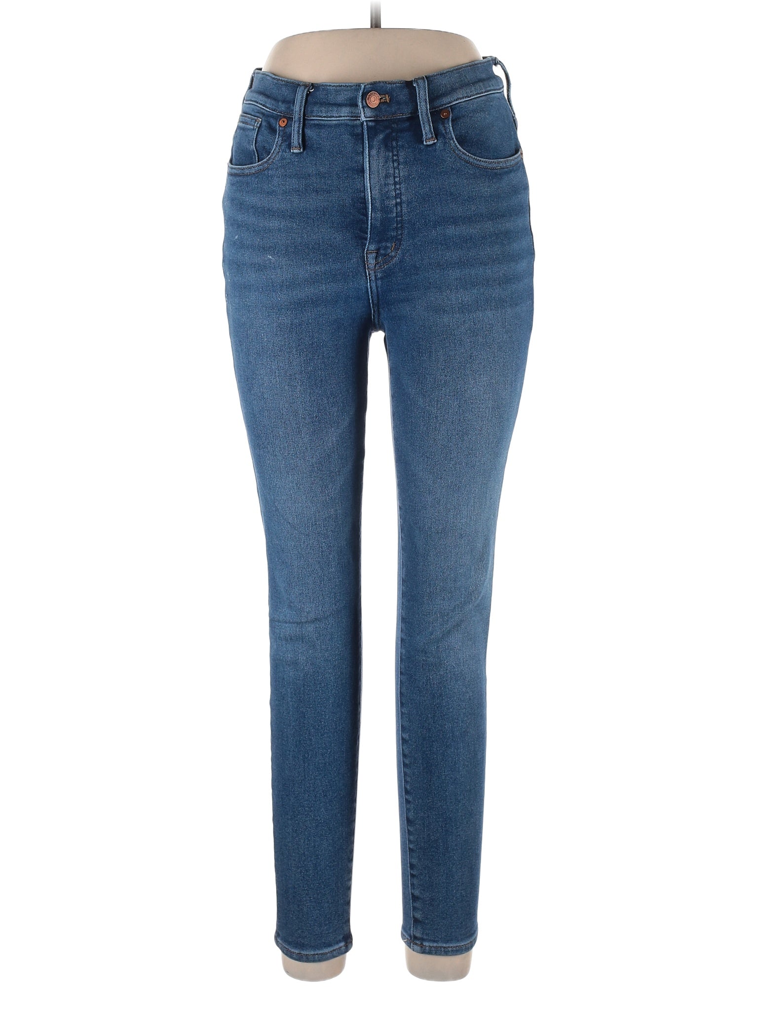 High-Rise Skinny Madewell Jeans 30 in Dark Wash waist size - 30