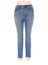 High-Rise Boyjeans Jeans in Medium Wash waist size - 30