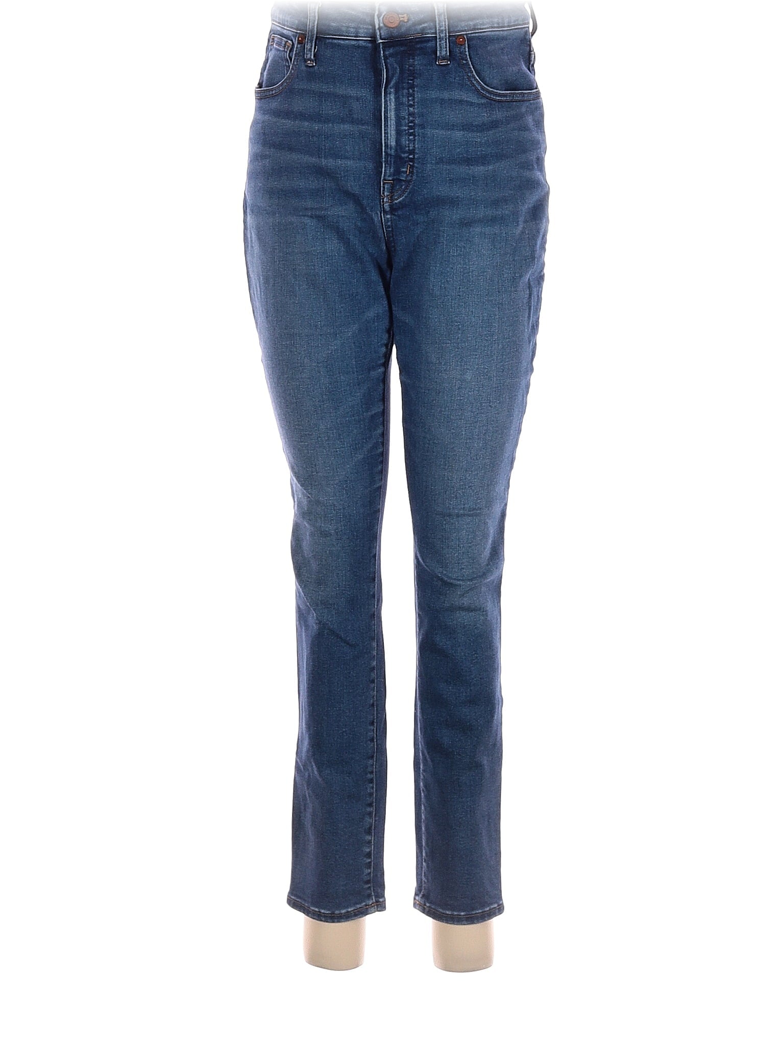 High-Rise Skinny Jeans in Dark Wash waist size - 29