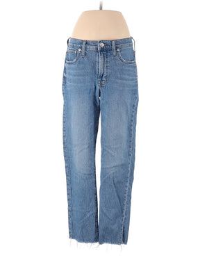 High-Rise Boyjeans Jeans in Medium Wash waist size - 27