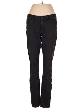 Mid-Rise Skinny Jeans in Dark Wash waist size - 31