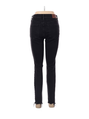 Mid-Rise Skinny Jeans in Dark Wash waist size - 29