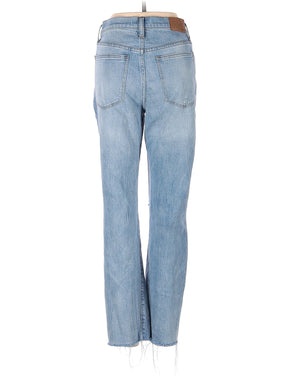High-Rise Boyjeans Jeans in Light Wash waist size - 26