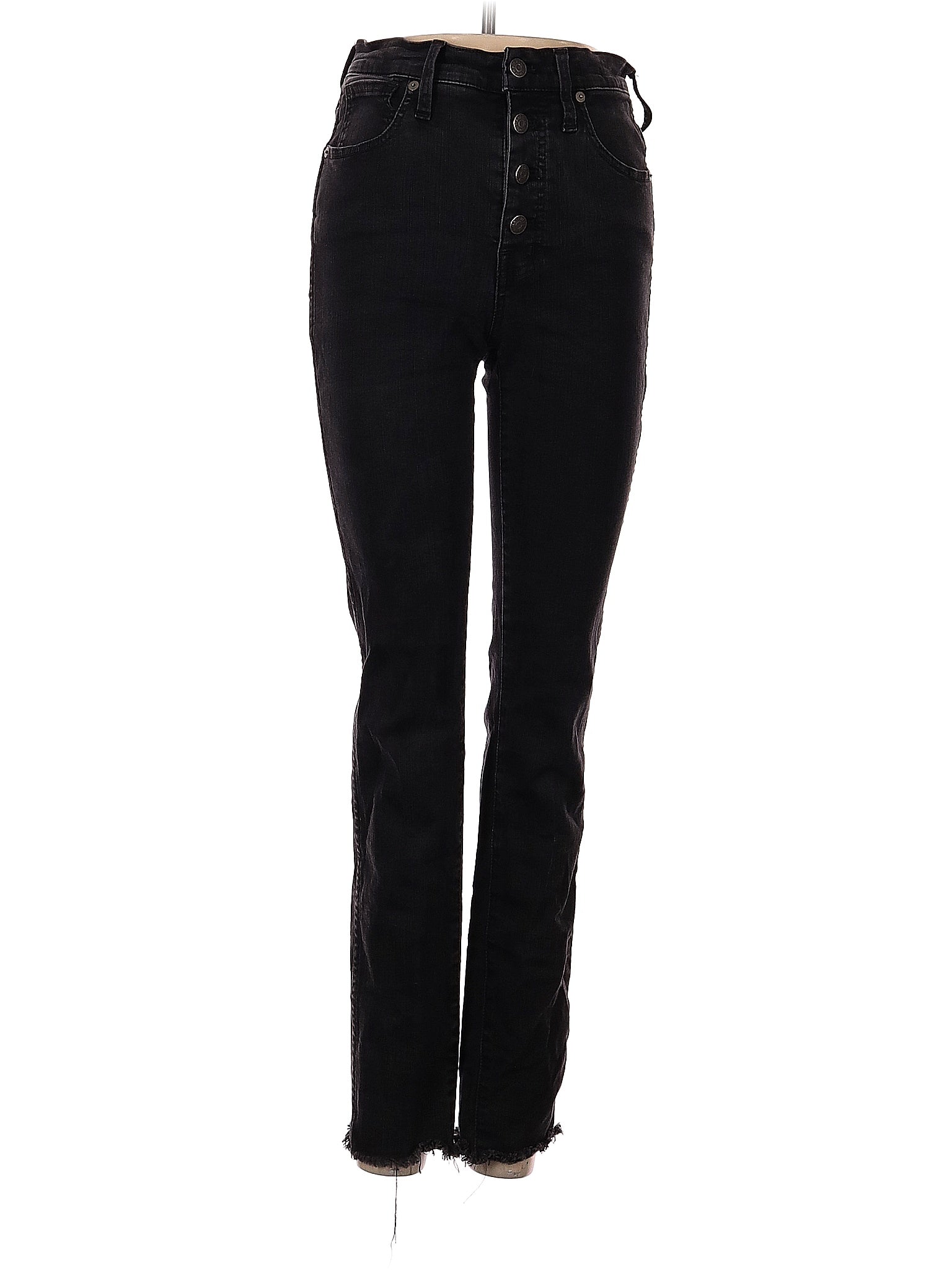 High-Rise Skinny Jeans in Dark Wash waist size - 27 T