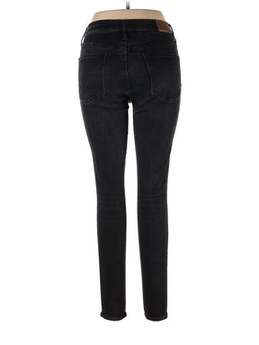 High-Rise Boyjeans Tall 9" High-Rise Skinny Jeans In Black Frost in Dark Wash waist size - 30 T