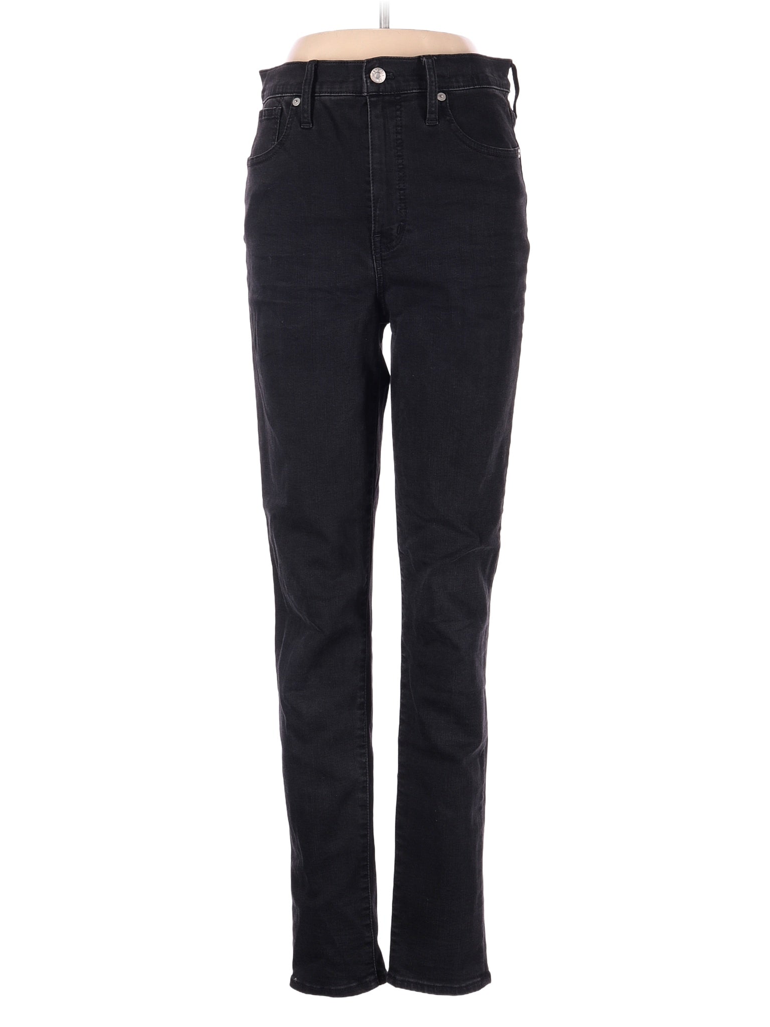 High-Rise Skinny Tall 11" High-Rise Skinny Jeans In Lunar Wash in Dark Wash waist size - 29
