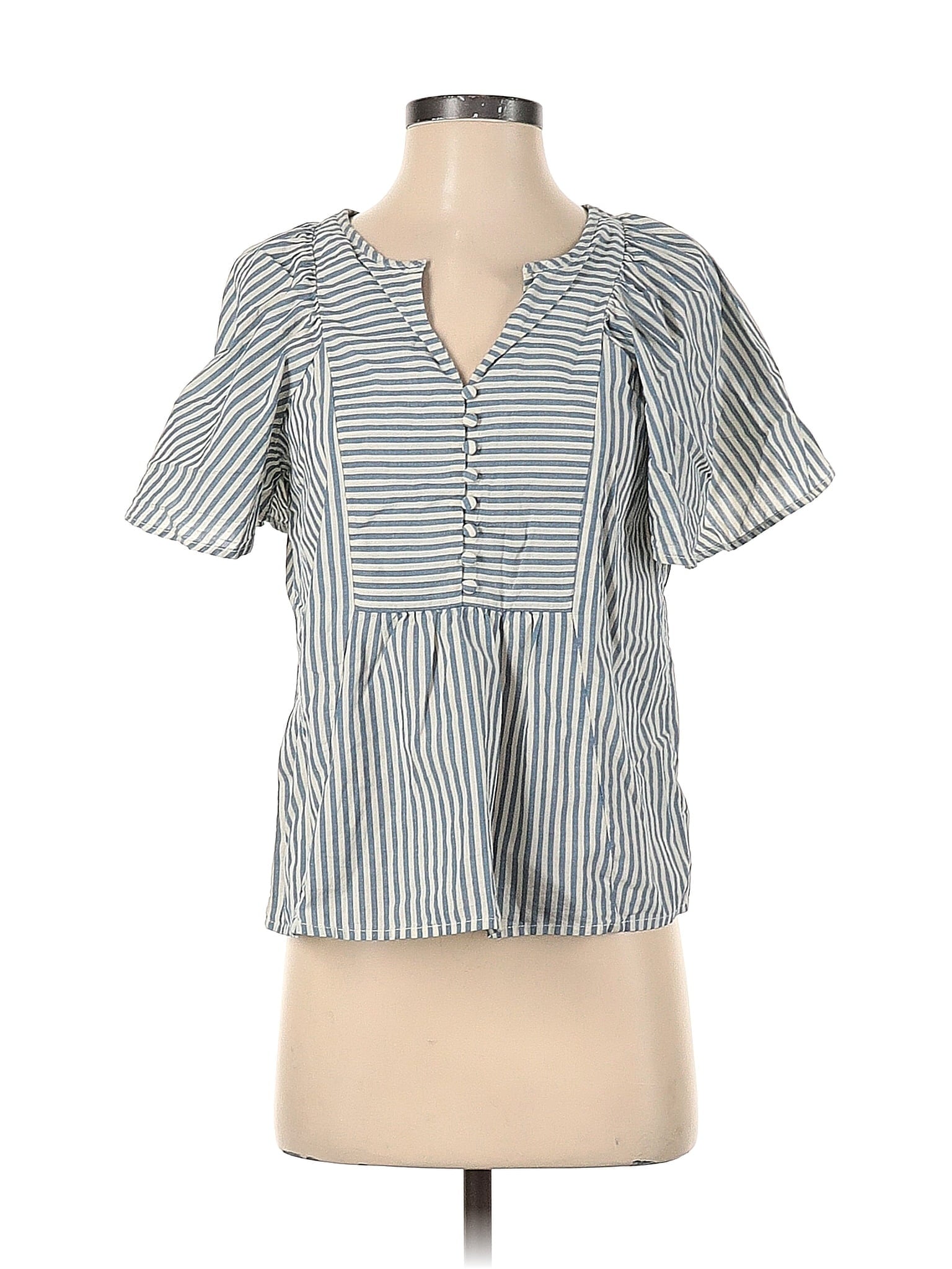 Short Sleeve Button-Down Shirt size - XXS