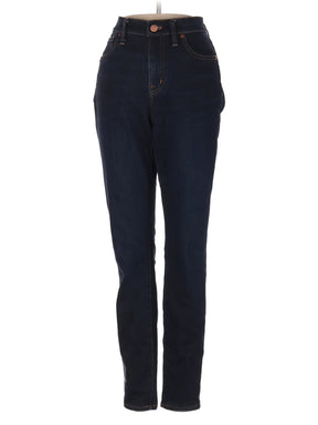Mid-Rise Straight-leg 9" Mid-Rise Skinny Jeans In Larkspur Wash: TENCEL&trade; Denim Edition in Dark Wash waist size - 27