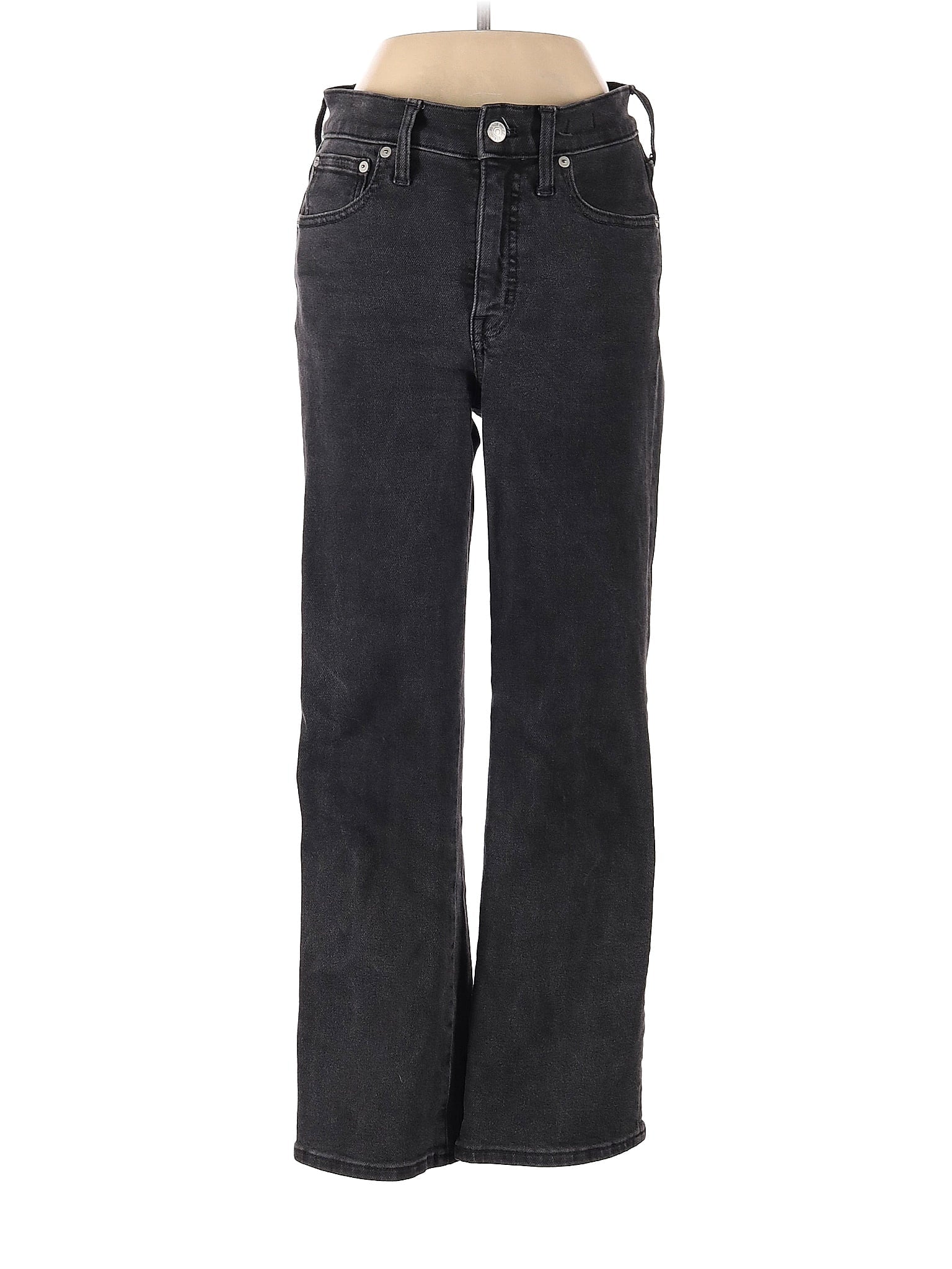 High-Rise Cali Demi-Boot Jeans In Starkey Wash waist size - 27