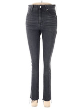 Mid-Rise Skinny 10" High-Rise Skinny Crop Jeans In Hartland Wash in Dark Wash waist size - 26